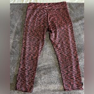 American Eagle Outfitters Pink and Black Leggings